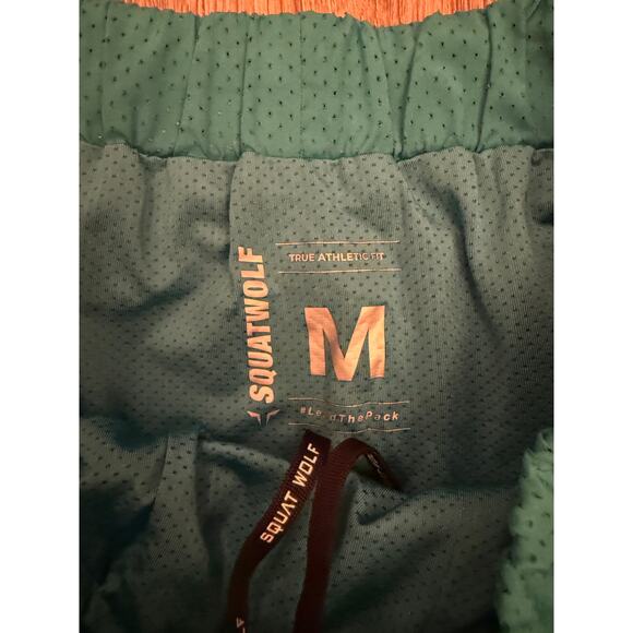 Squat Wolf Bright Blue Shorts with Compression Size Medium - Picture 2 of 3